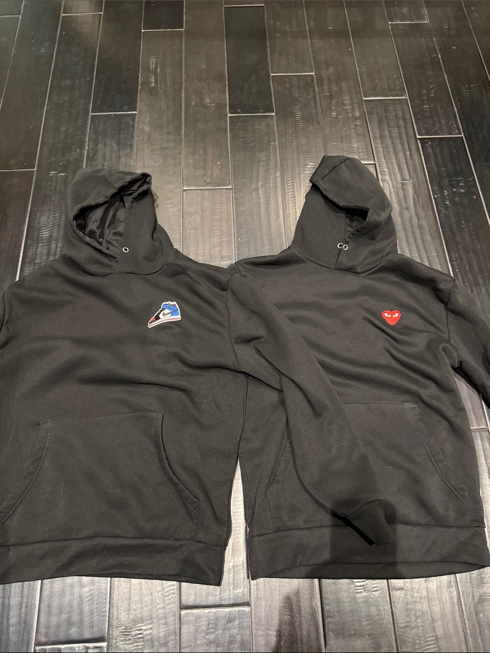 Lot of two black sweatshirt, Nike&